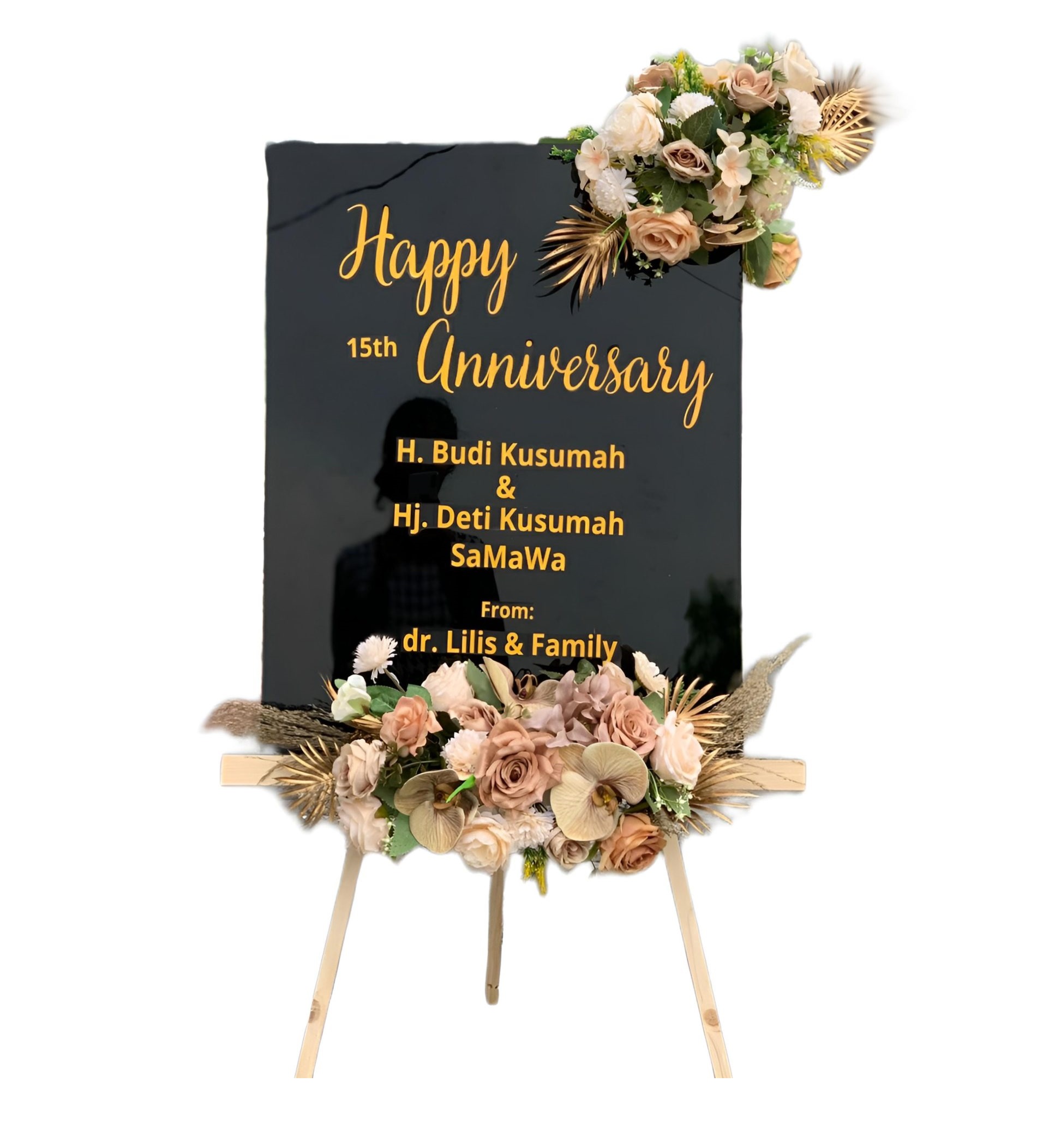 Papan Bunga Akrilik Sintang